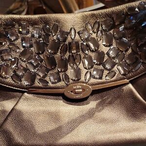 Elegant Black Beaded Women's Bag